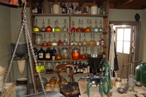 J Bowler's 'flavour laboratory' recreated at the Museum of Bath at Work. 