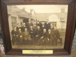 A Photograph of the Officials and Committee of the Marsden Road Aged Miners' Homes, kindly loaned to us by DAMHA.