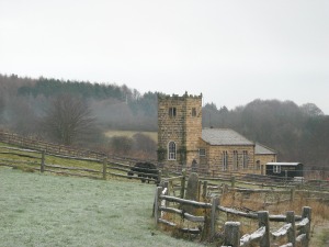St Helen's in the frost 