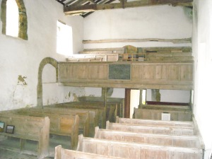 The interior of St Mary's.